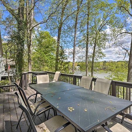 Waterfront Cottage With Boat Dock And 3 Decks! Bracey Eksteriør billede